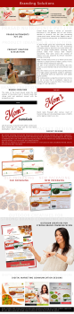 Branding solutions for MOM's Instacook Brand