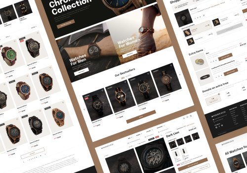 WoodWatch E-Commerce Website