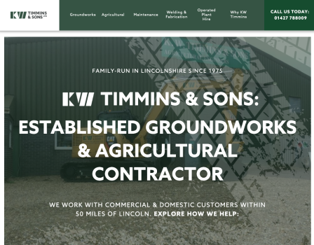 Agricultural Contractor: KW Timmins