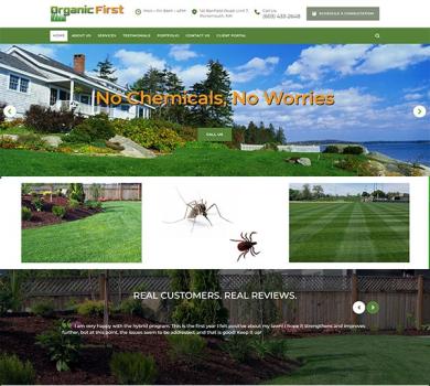 Organic Lawn Care Website