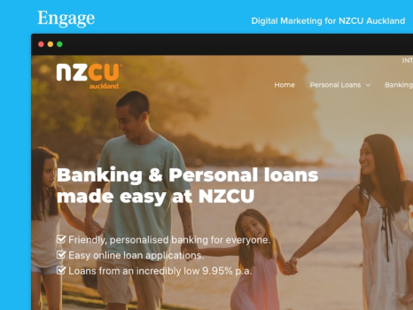 NZCU Auckland Website Development