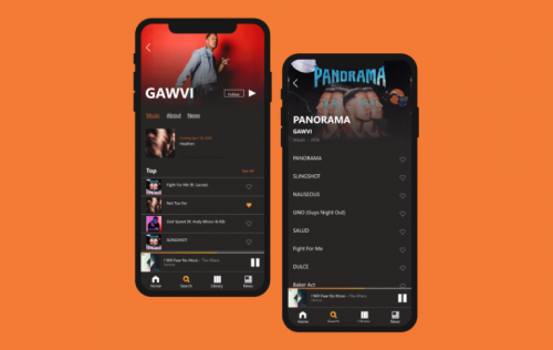 Social Music Streaming App