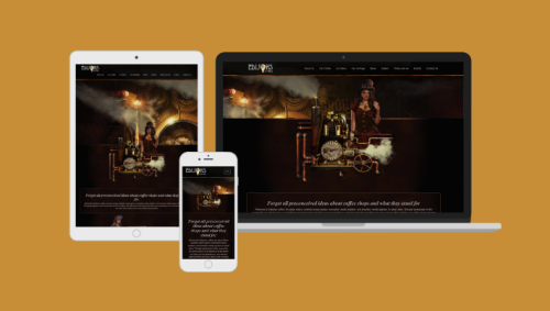 Edisons Cafe full branding campaign