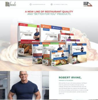 Website Design for Chef