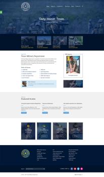 Texas Military Department Website