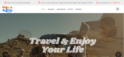 Travel website