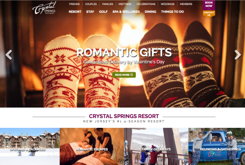 Crystal Springs Resort Website