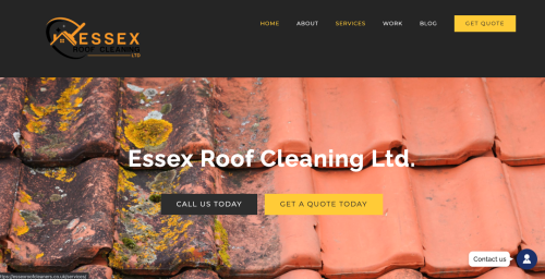 Essex Roof Cleaners Website
