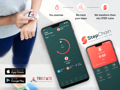 StepChain - Fitness Tracking App