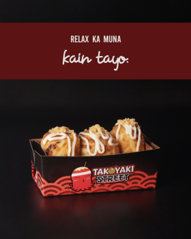 Takoyaki Street Graphic Designs for Social Media Marketing