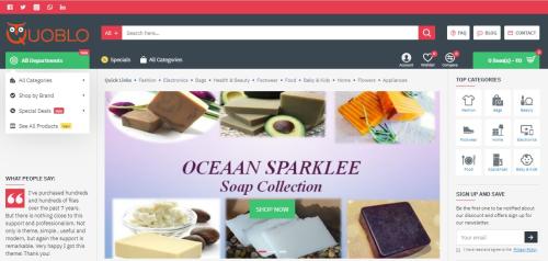 Quoblo - E-Commerce Website