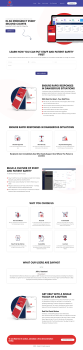 Red Dot Alert landing page