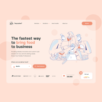 heycater! rebranding