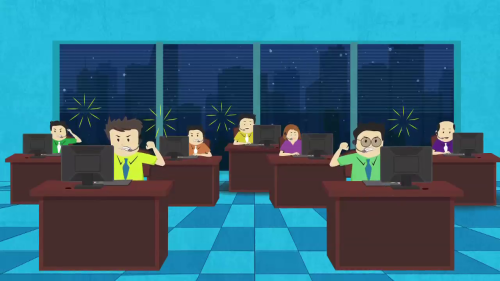 Delta animated video production