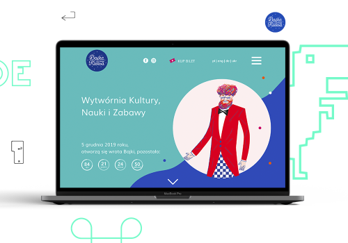 Responsive, well optimized website for Bajka Pana Kleksa