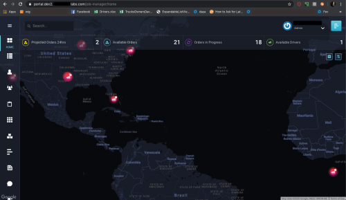Supply chain and logistic platform for gas industry, TX, US