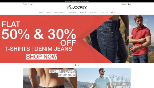 Jockey Ecommerce