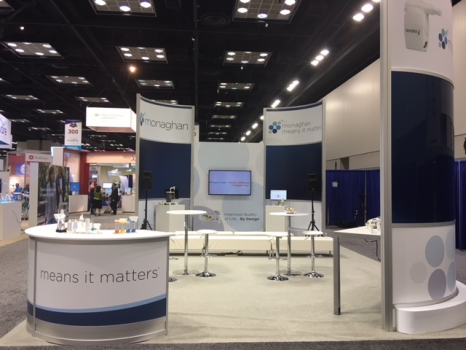 Monaghan Medical Trade Show Booth