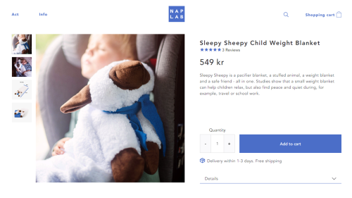 Multimarket online store for a leading Swedish brand