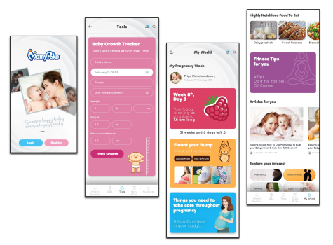 MamyPoko - Mobile App Design & Development