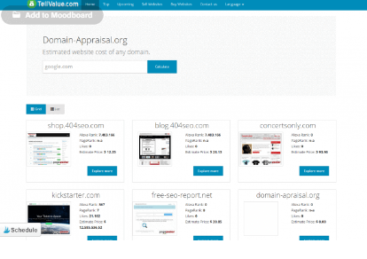 Domain Appraisal Software