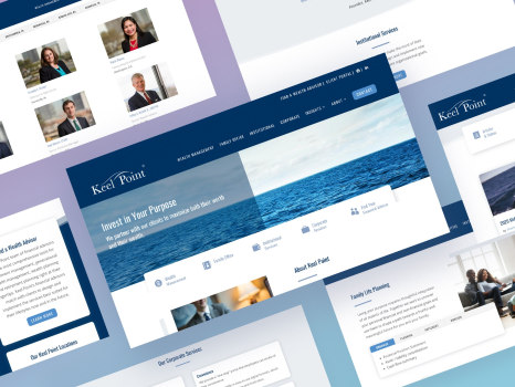Financial Services Website Design