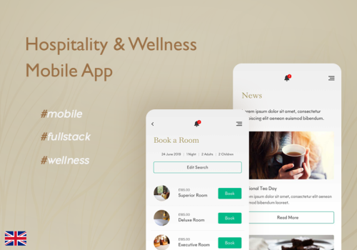 Hospitality & Wellness Mobile App