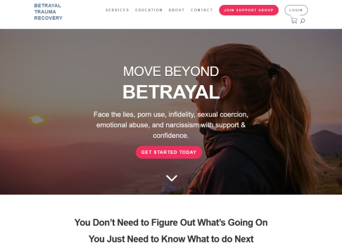 Betrayal Trauma Recovery - Website