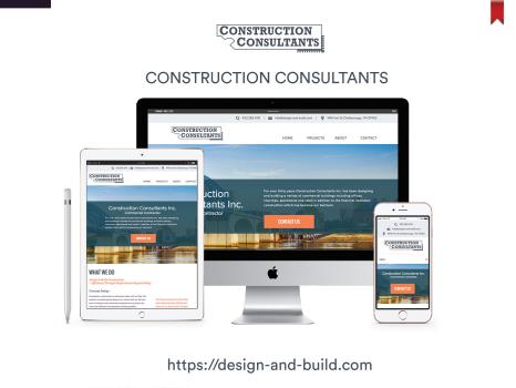 Construction Consultant WordPress website coding