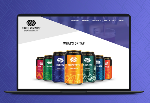 Three Weavers Website Redesign