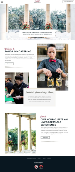 WordPress website for largest American segment restaurant chain in the United States.