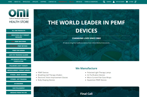 Medical Equipment's Online Store
