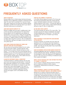 Boxtop by Tabush Group FAQs