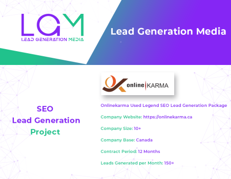 SEO Lead Generation Project