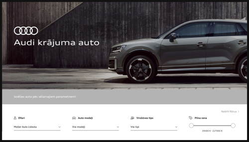 Audi stock locator
