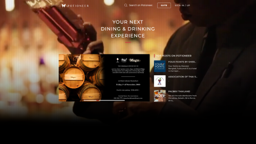 Dining and drinking booking platform