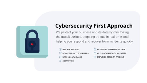 Cybersecurity First Approach
