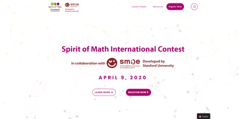 Complete Website Design & Dev + Digital Marketing, SEO, PPC, PR, SMM for a Global Math Contest