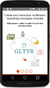 Gltyr - Mobile Marketing App