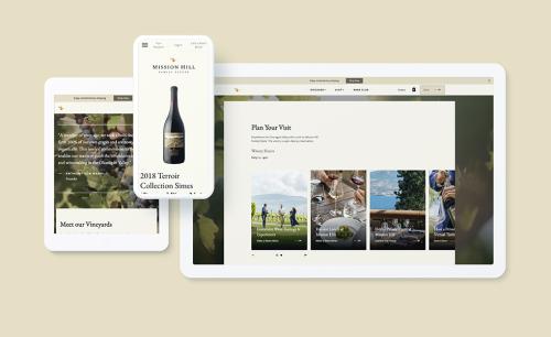 Mission Hill: Cultivating an Online Experience to Mirror a Sophisticated Winery