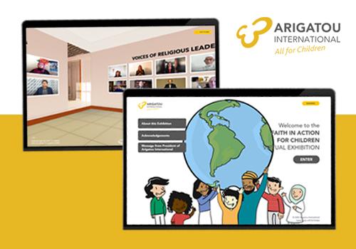 Arigatou International -  Virtual Exhibition