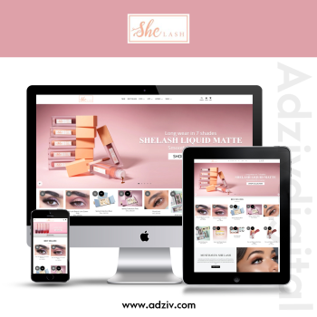 Beauty Niche | Shopify Store Development: She Lash