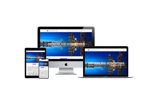 Malescu Law - Web design for attorneys