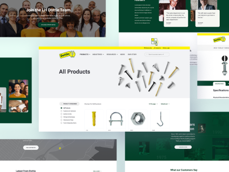 Design and Drupal development for L.H. Dottie