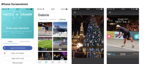 Photo challenge app