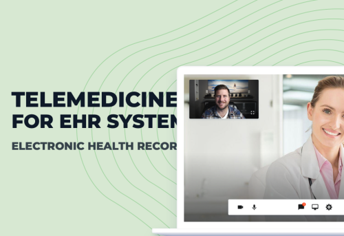 Telemedicine app for EHR system