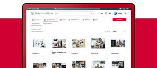 Amica — Digital Content Library web application