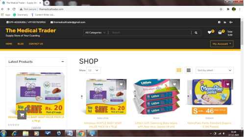 Online Medical Supplies eCommerce Websites