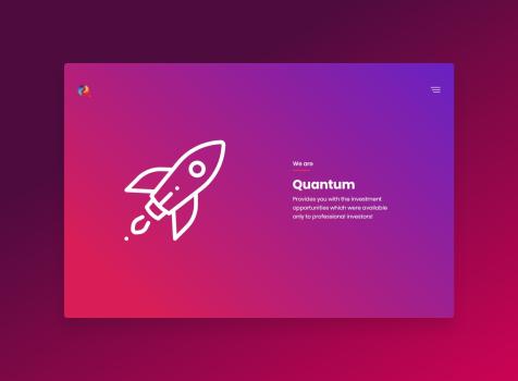 Designing the perfect corporation website for Quantum