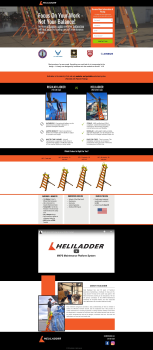 HeliLadder Custom Landing Page